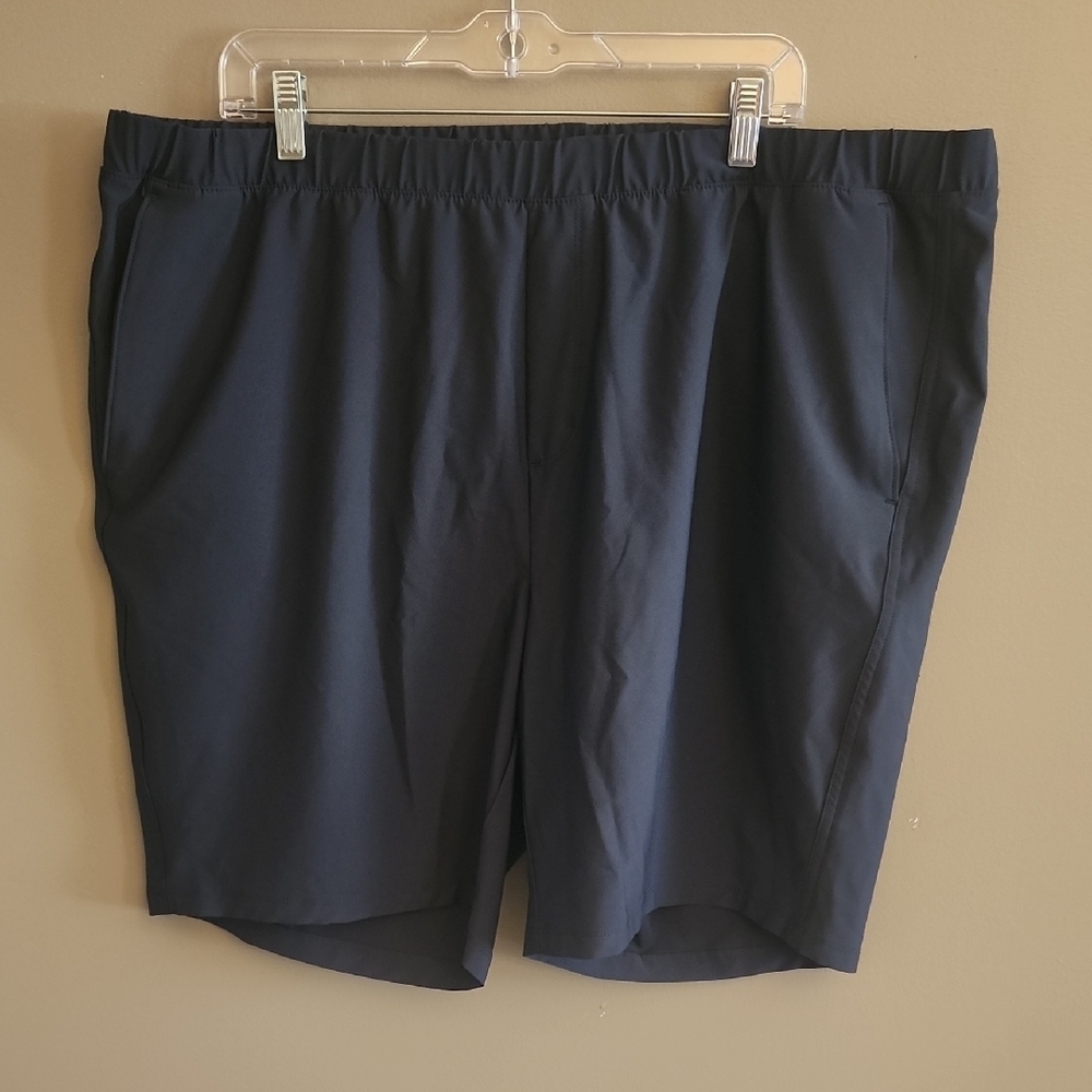 Greg Norman Men's Navy Blue Shorts